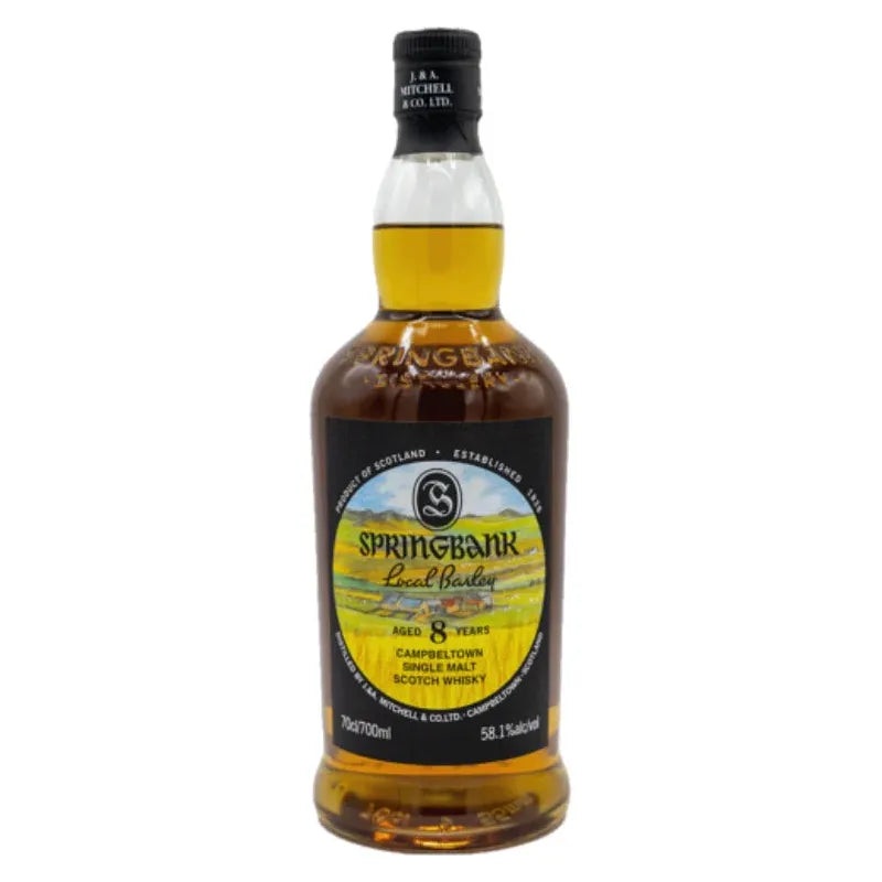 Springbank Local Barley 8 Year Single Malt Scotch Whisky 2025 Release
