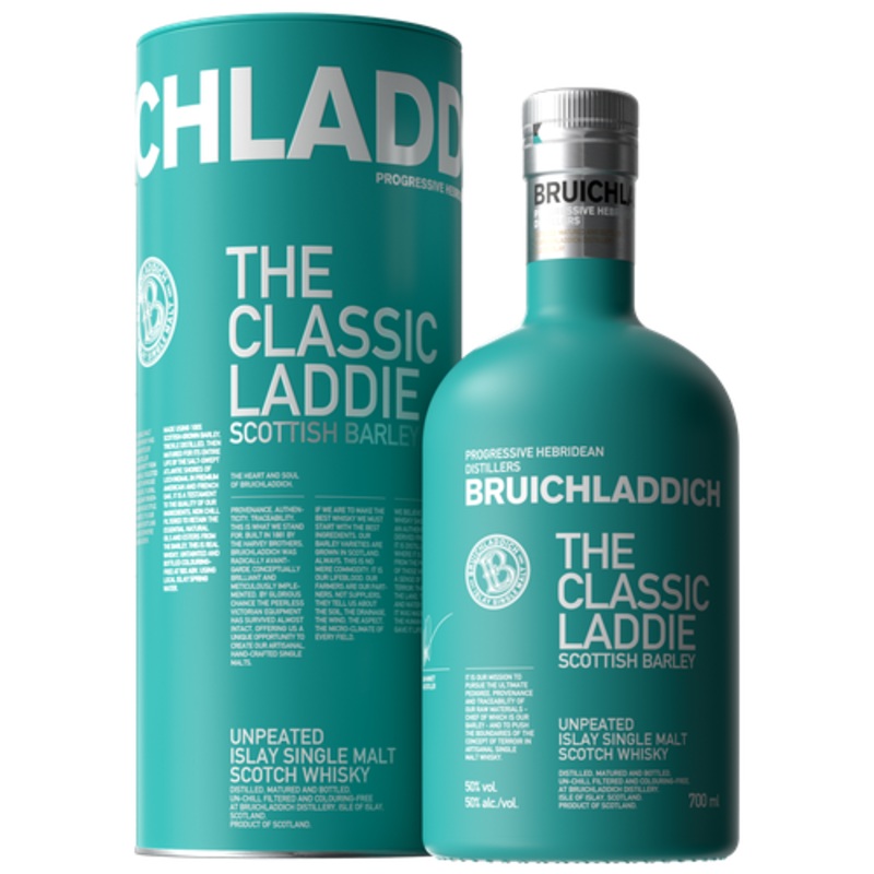 Bruichladdich The Classic Laddie Scottish Barley Unpeated Single Malt Scotch Whisky 750ml