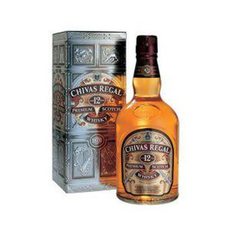 Chivas Regal 12 Year Old Blended Scotch Whisky 750ml