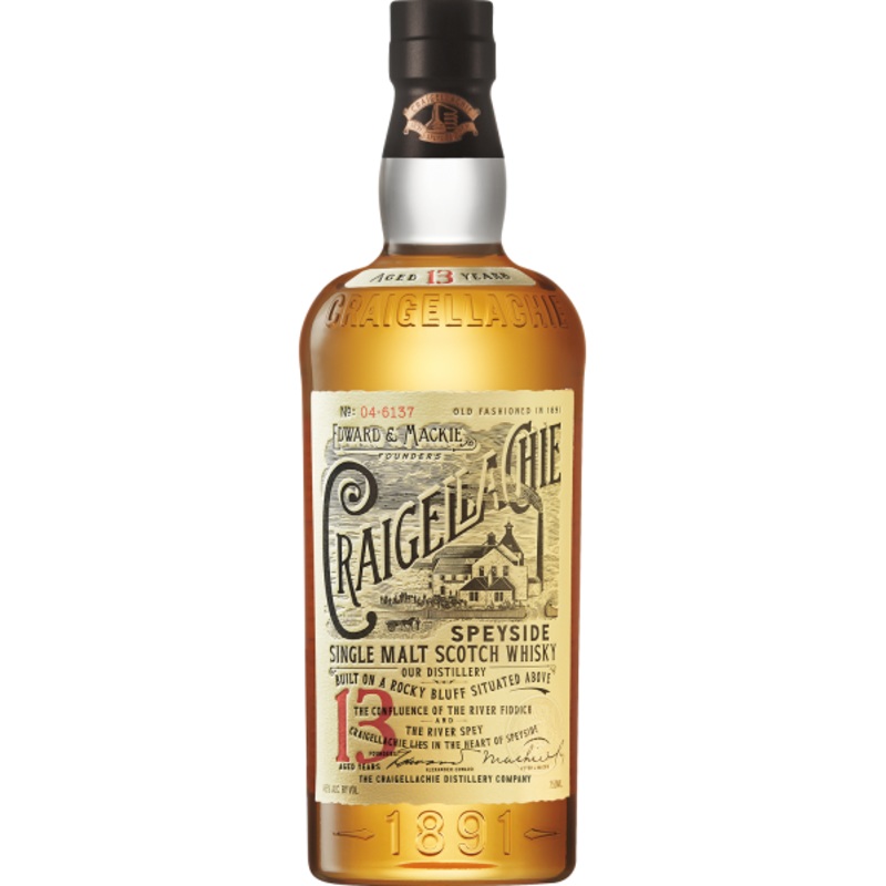 Craigellachie 13 Year Old Single Malt Scotch Whisky 750ml