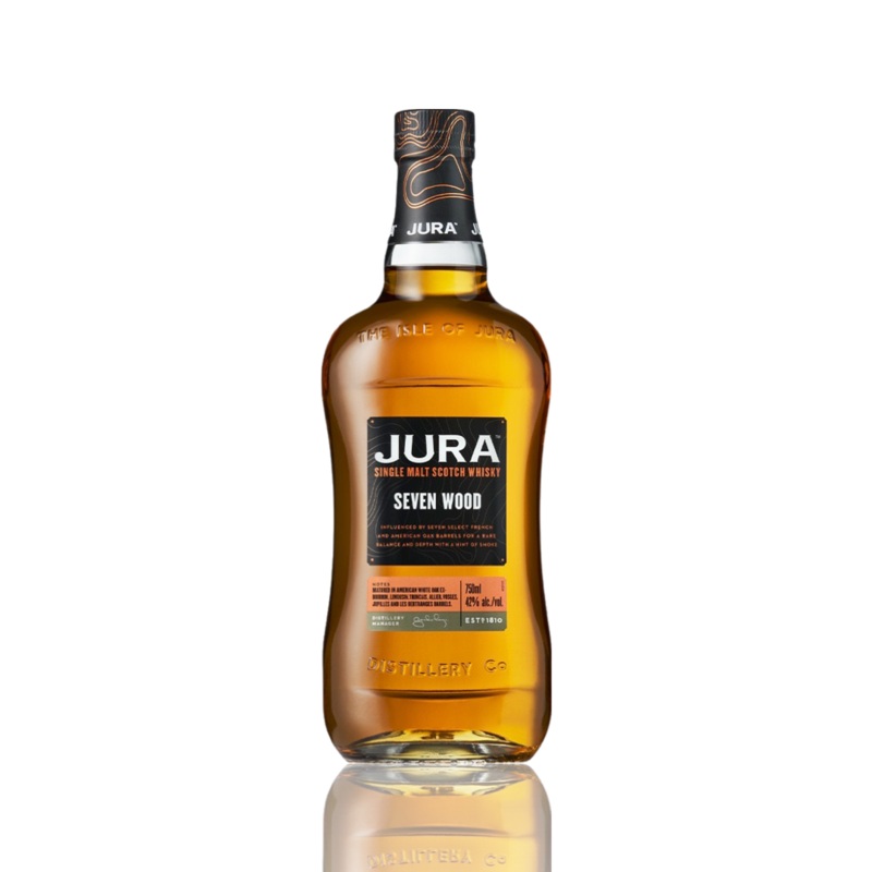 Isle of Jura Distillery Seven Wood Single Malt Scotch Whisky 750ml