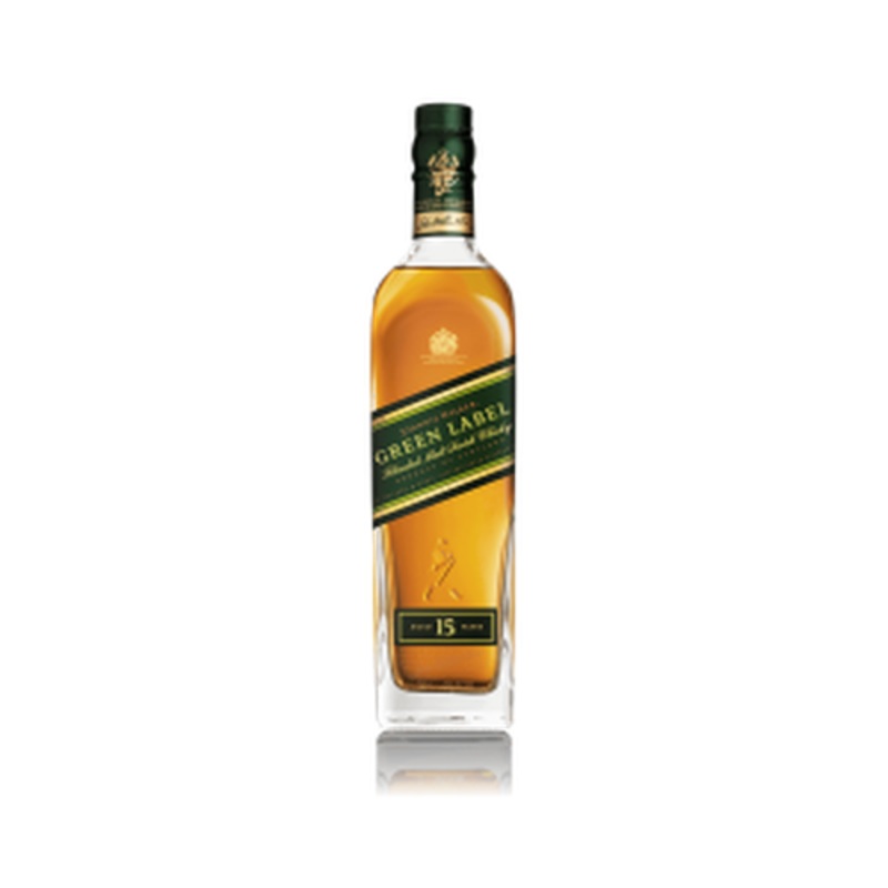 Johnnie Walker Green Label 15 Year Old Blended Malt Scotch Whisky 750ml