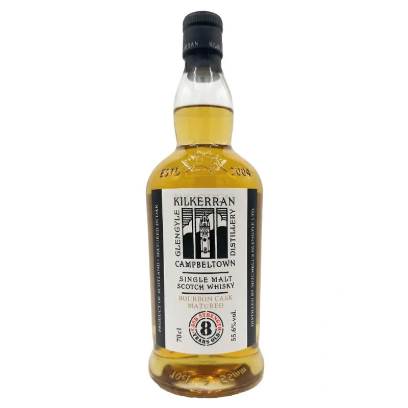 Kilkerran 8 Year Bourbon Cask Matured Cask Strength Scotch Whisky 700ml