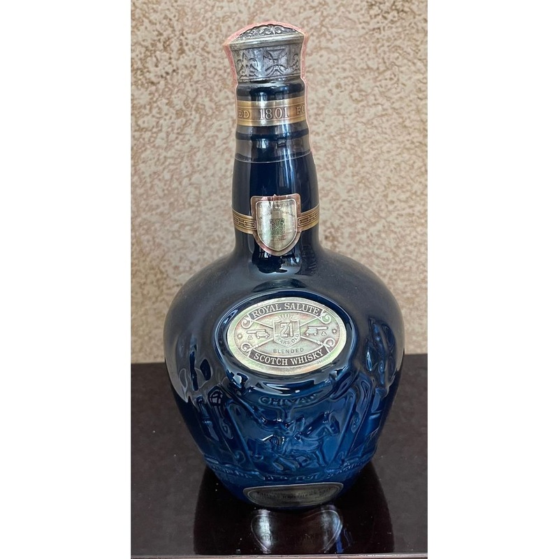 Royal Salute 21 Year Blended Scotch Whisky (tax stamp, bottle only)