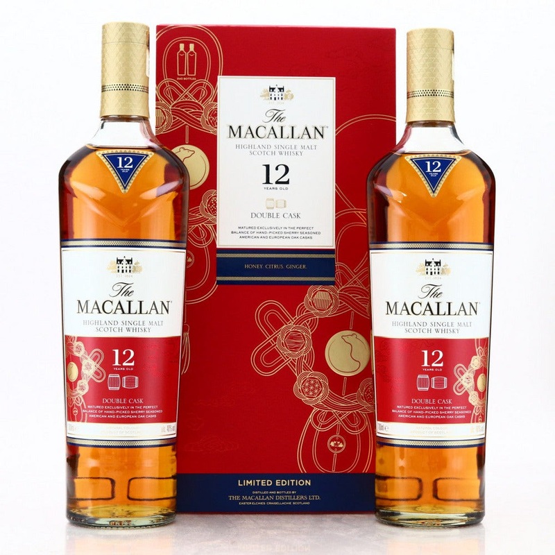 The Macallan Year Of The Rat Limited Edition Double Cask 12 Year Old Scotch Whisky 2020