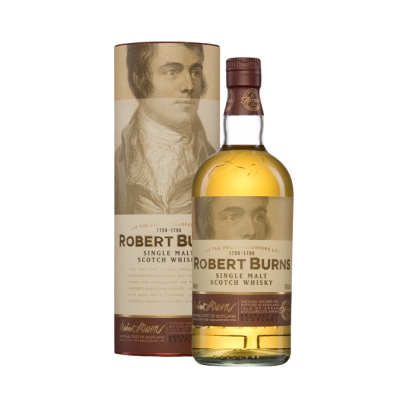 Arran Malt Distillery Robert Burns Single Malt Scotch Whisky 750ml