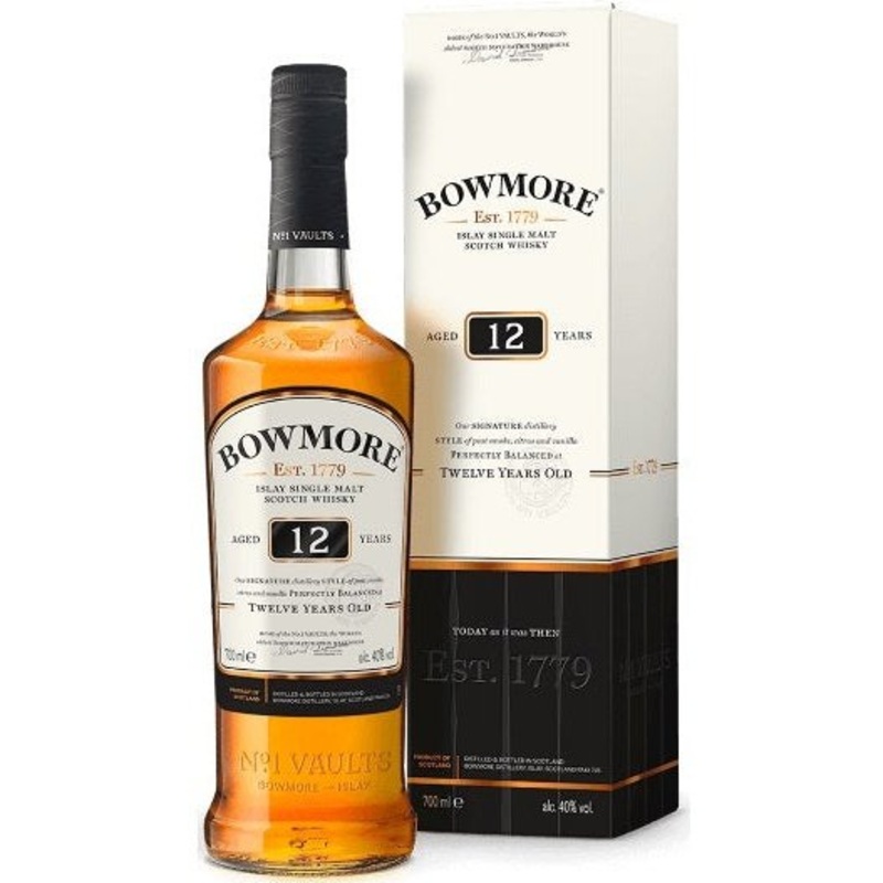 Bowmore 12 Year Old Single Malt Scotch 750ml
