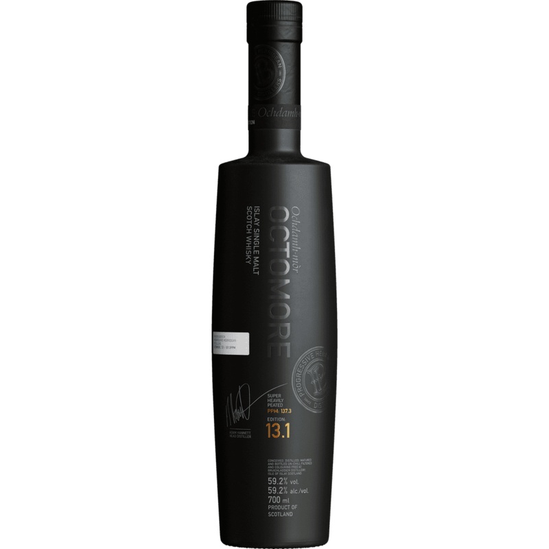 Bruichladdich Ochdamh-mor Octmore Scottish Barley Edition 13.1 Islay Single Malt Scotch Whiskey 750ml