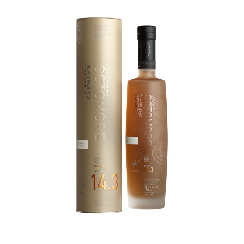 Bruichladdich Ochdamh-mor Octomore 14.3 Edition 750ml