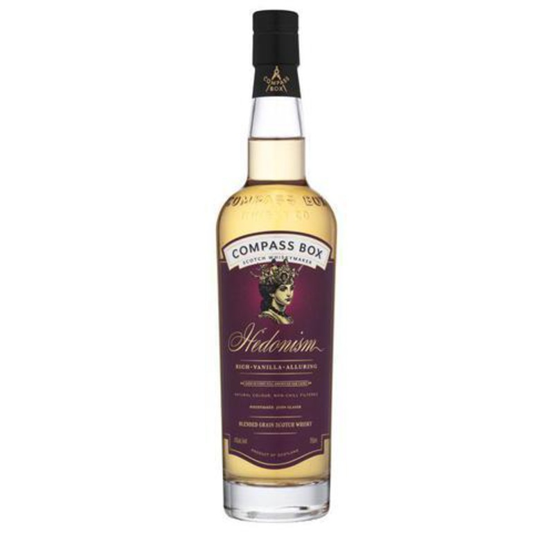 Compass Box Hedonism Blended Grain Scotch Whisky 750ml