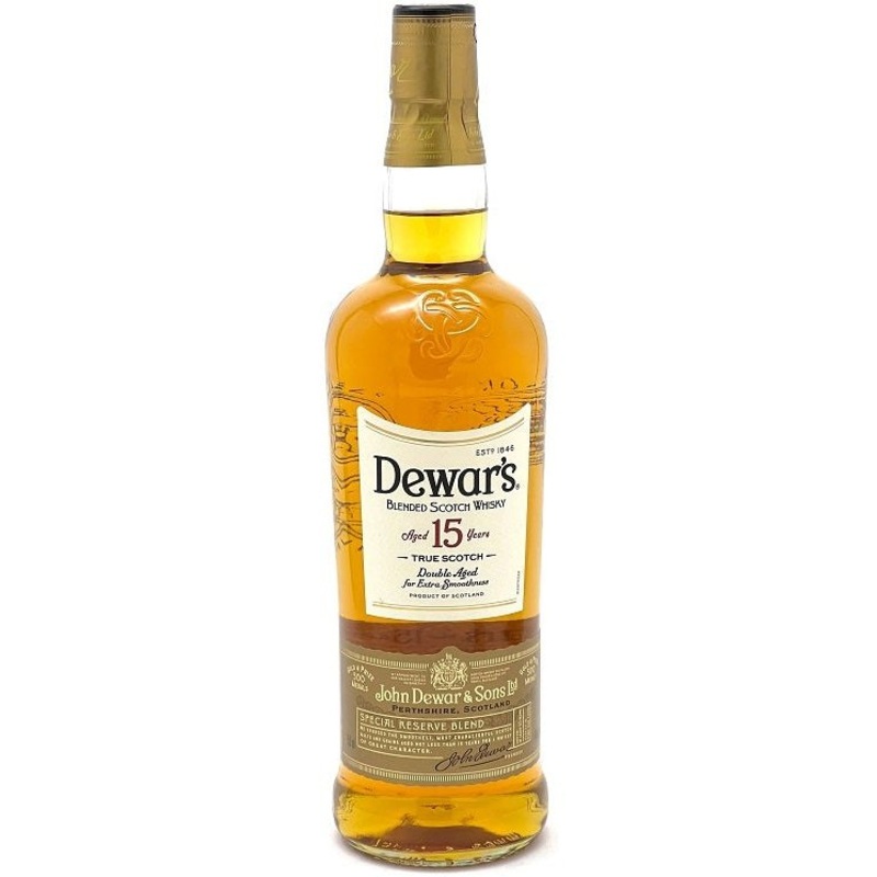 Dewars 15 Year Old Blended Scotch Whisky 750ml