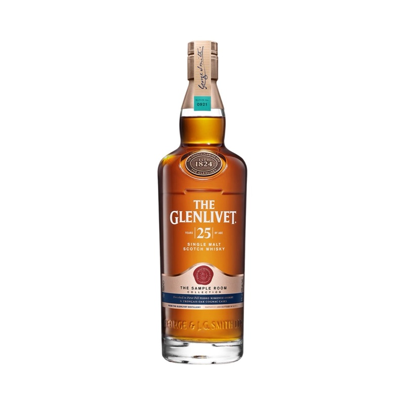 Glenlivet The Sample Room Collection 25 Year Old Single Malt Scotch Whisky 750ml