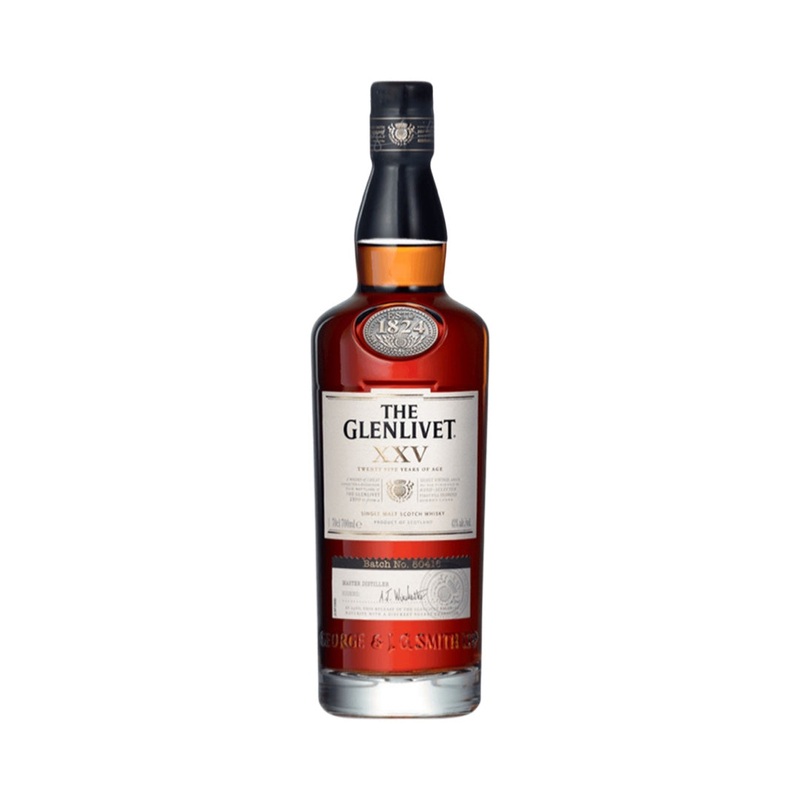 Glenlivet XXV 25 Year Old Single Malt Scotch Whisky 750ml