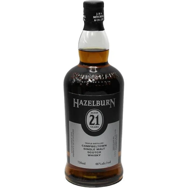 Hazelburn 21 Year Old Single Malt Scotch Whisky 700ml