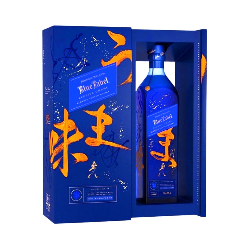Johnnie Walker Blue Label Elusive Umami Blended Scotch Whisky 750ml