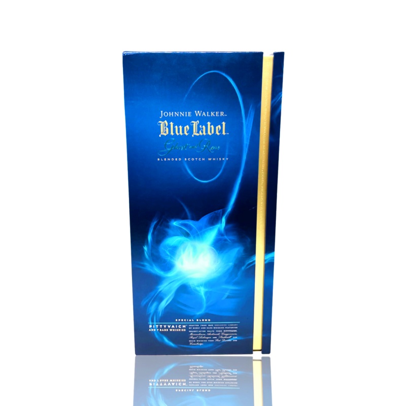 Johnnie Walker Blue Label Ghost and Rare Pittyvaich Blended Scotch Whisky 750ml