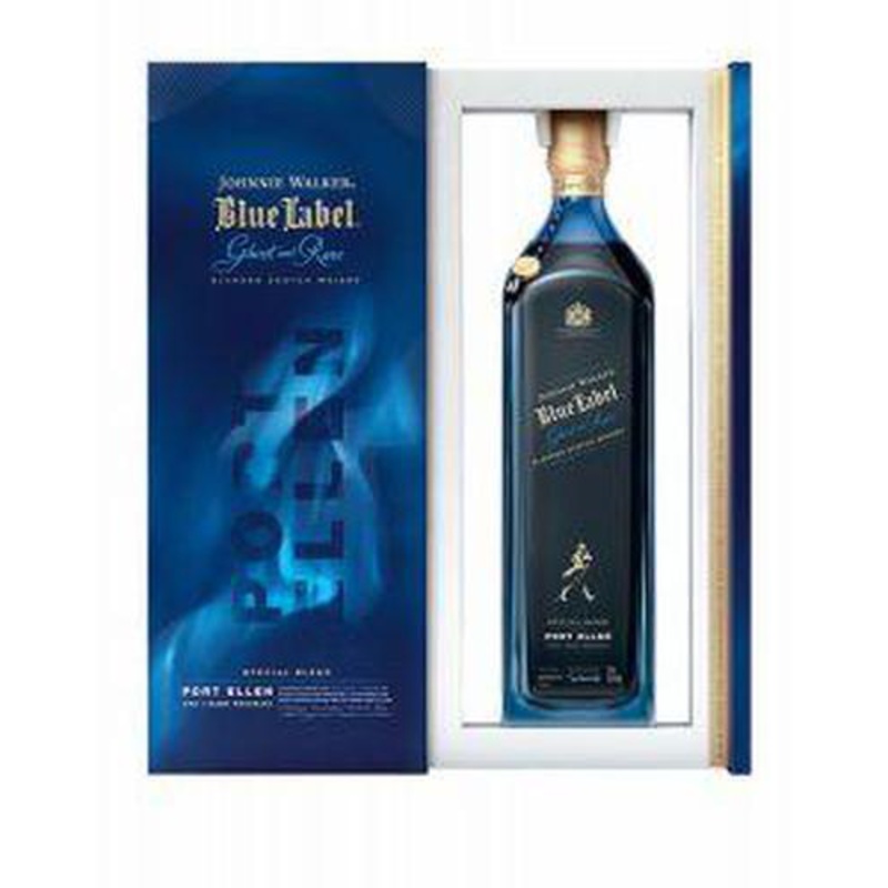Johnnie Walker Blue Label Ghost and Rare Port Ellen Blended Scotch Whisky 750ml