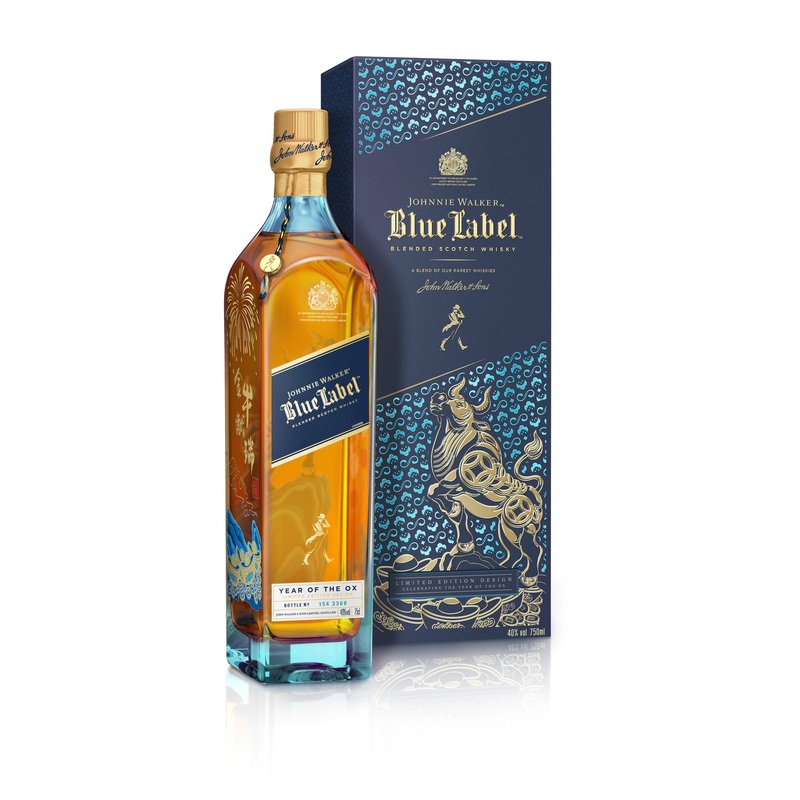 Johnnie Walker Blue Label Limited Edition Year of the Ox Blended Scotch Whisky 750ml