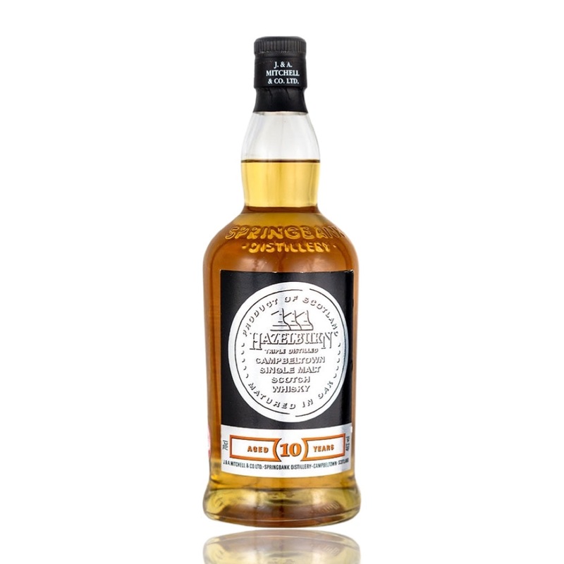 Springbank Hazelburn Triple Distilled 10 Year Old Single Malt Scotch Whisky 750ml