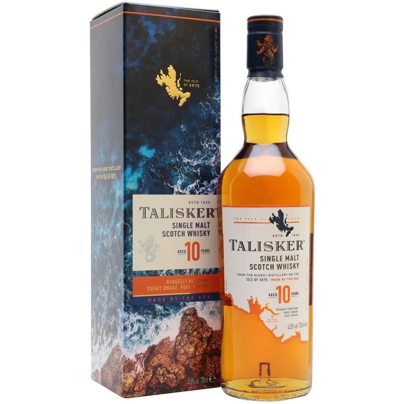 Talisker Single Malt Scotch Whisky 10 Year Old 750ml