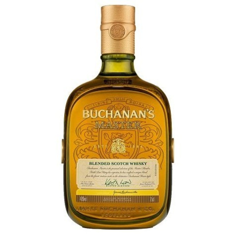 Buchanan's Master Blended Scotch Whisky Aged 12 Years 750ml