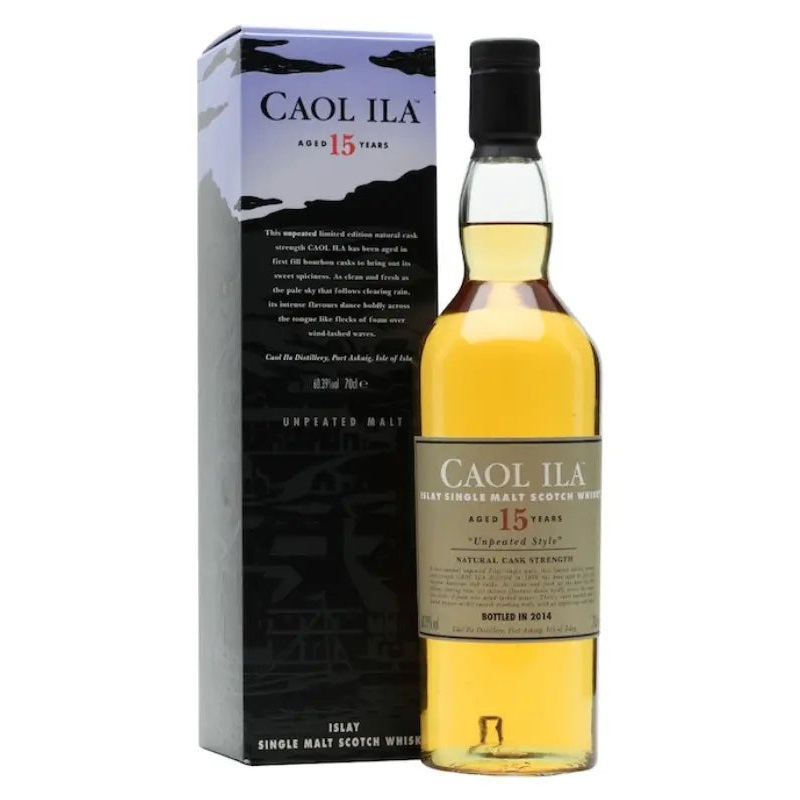 Caol Ila 15 Year Old 'Unpeated Style' Scotch Whisky