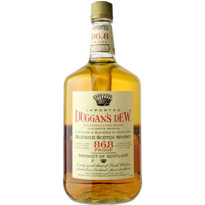 Duggans Dew Blended Scotch 86.8 1 Liter