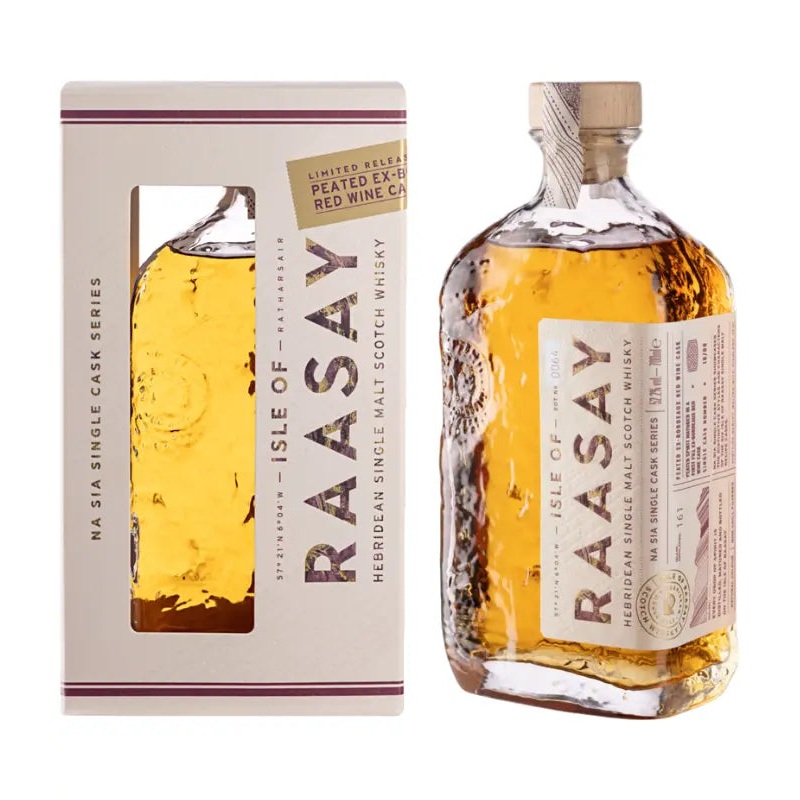 Isle of Raasay Peated Ex-Bordeaux Red Wine Scotch Whisky