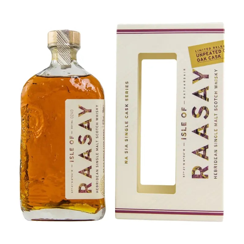 Isle of Raasay Unpeated Chinkapin Single Cask Scotch Whisky