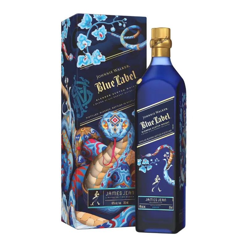 Johnnie Walker Blue Label Year of the Snake by James Jean 750mL