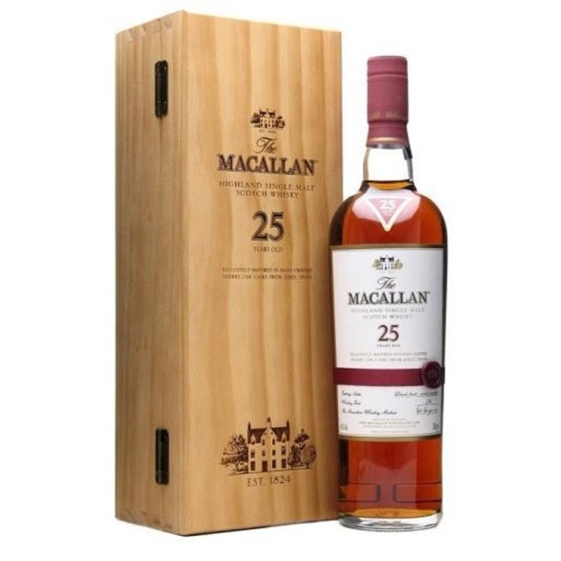 Macallan 25 Year Sherry Oak 750ml