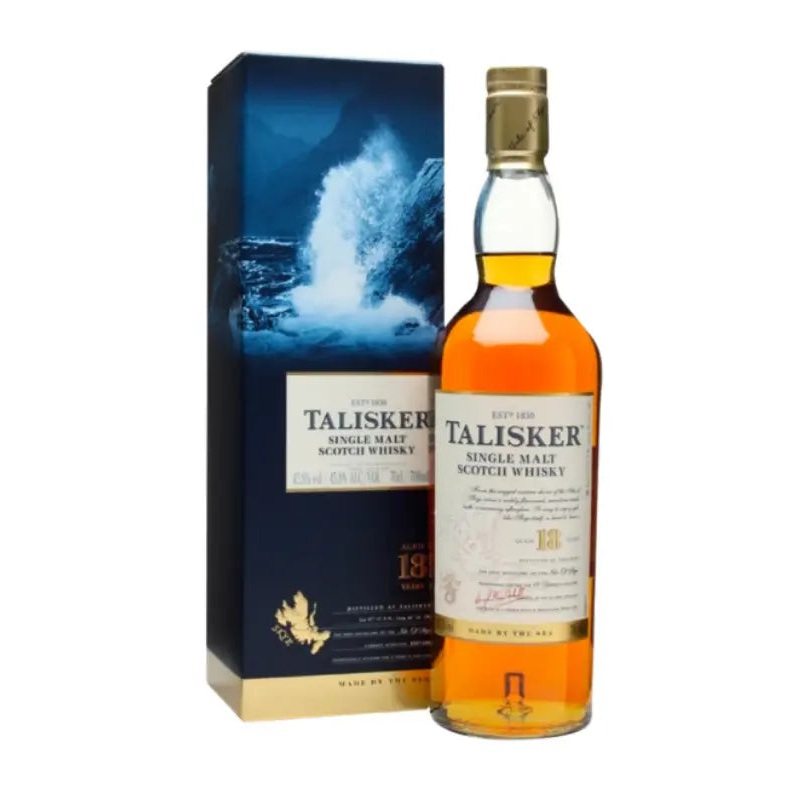 Talisker 18 Year Old Single Malt Scotch Whisky 750mL
