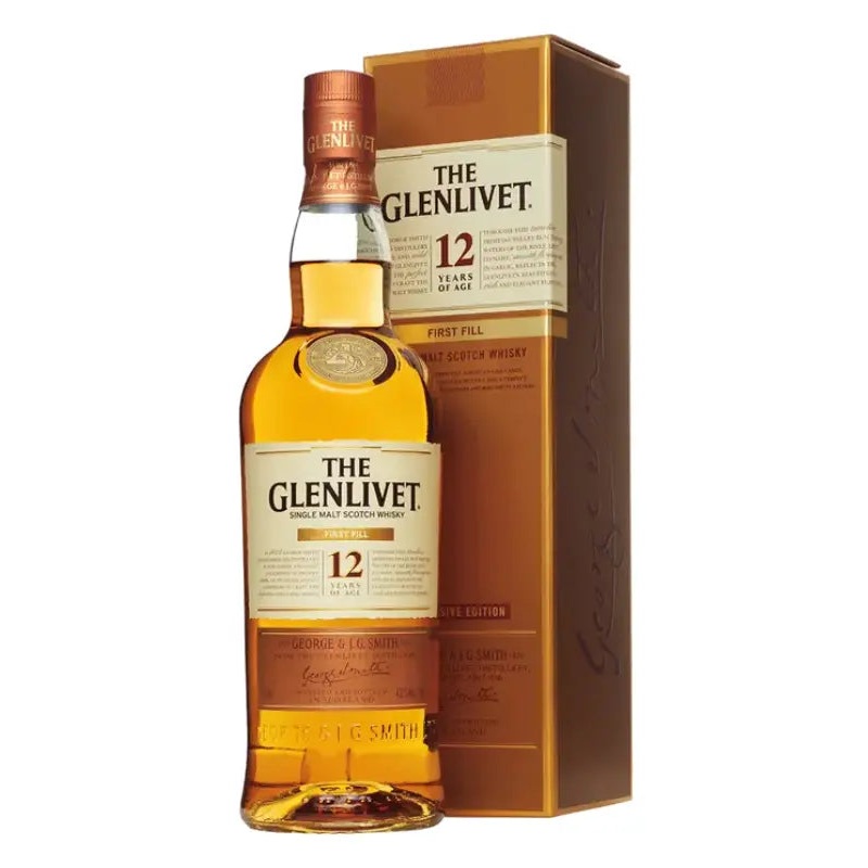The Glenlivet First Fill 12 Year Single Malt Scotch Whisky
