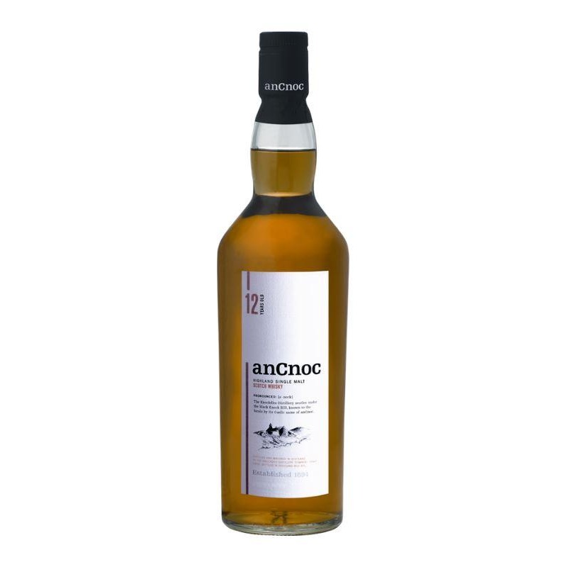 AnCnoc 12 Years Old Scotch Whiskey 750mL