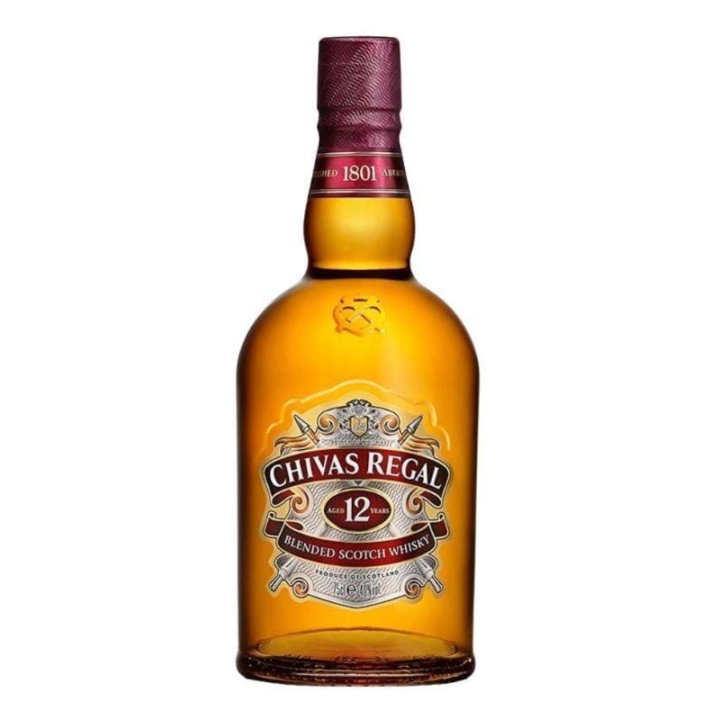 Chivas Regal 12 Year Blended Scotch Whisky 750mL