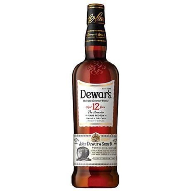 Dewar's 12 Year Old Scotch Whisky 750mL