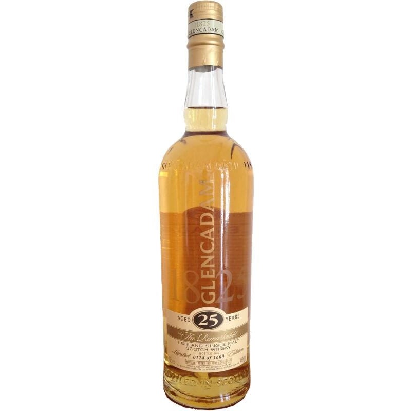 Glencadam Aged 25 Years Old Scotch 750mL