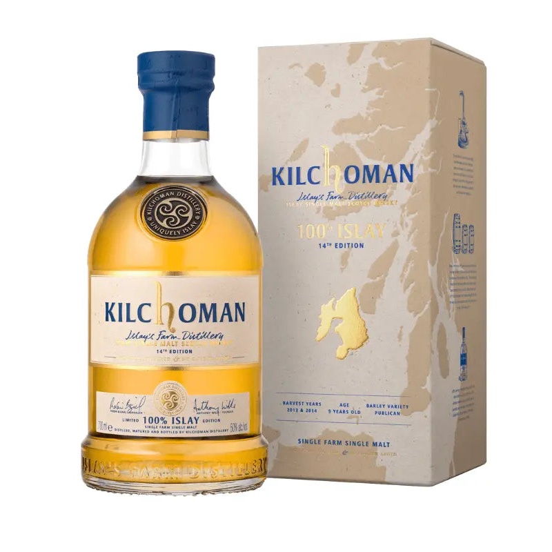 Kilchoman 100% Islay 14th Edition Scotch Whisky 750mL