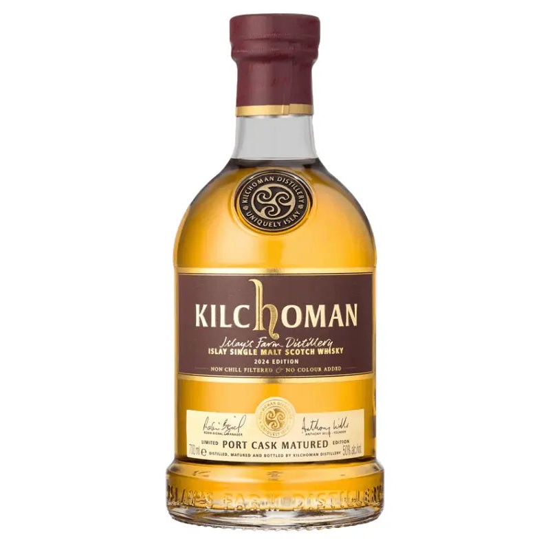 Kilchoman Port Cask Matured Scotch Whisky 2024 700mL