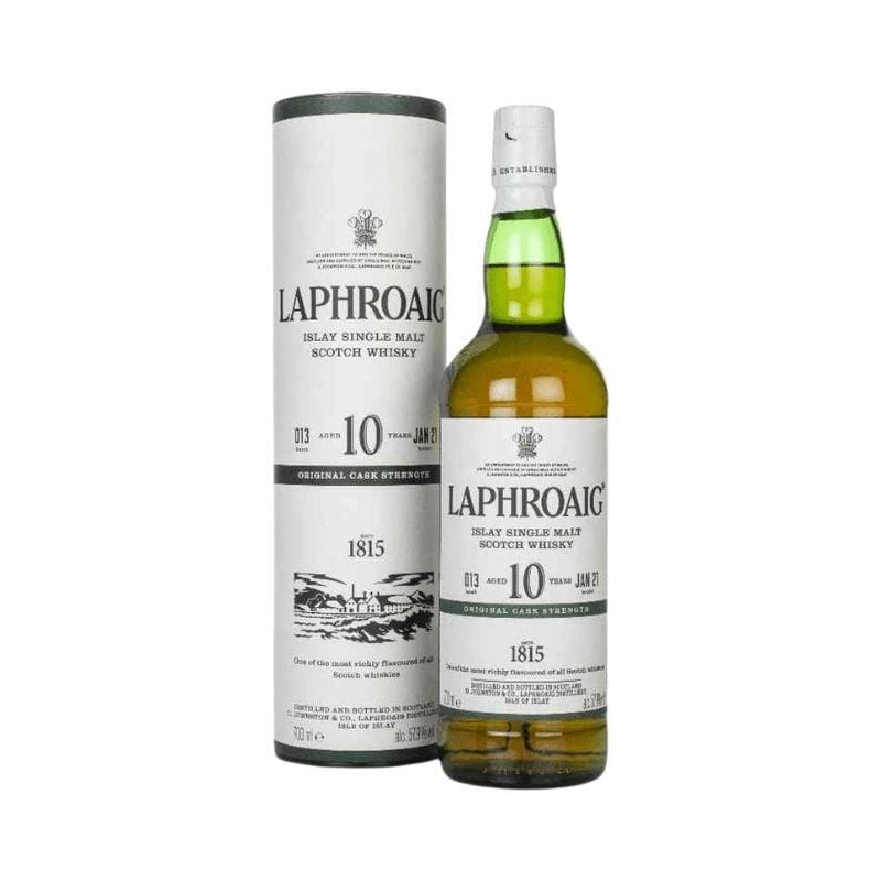 Laphroaig 10 Year Old Cask Strength Scotch Whisky Batch 13 115.8 Proof 750mL