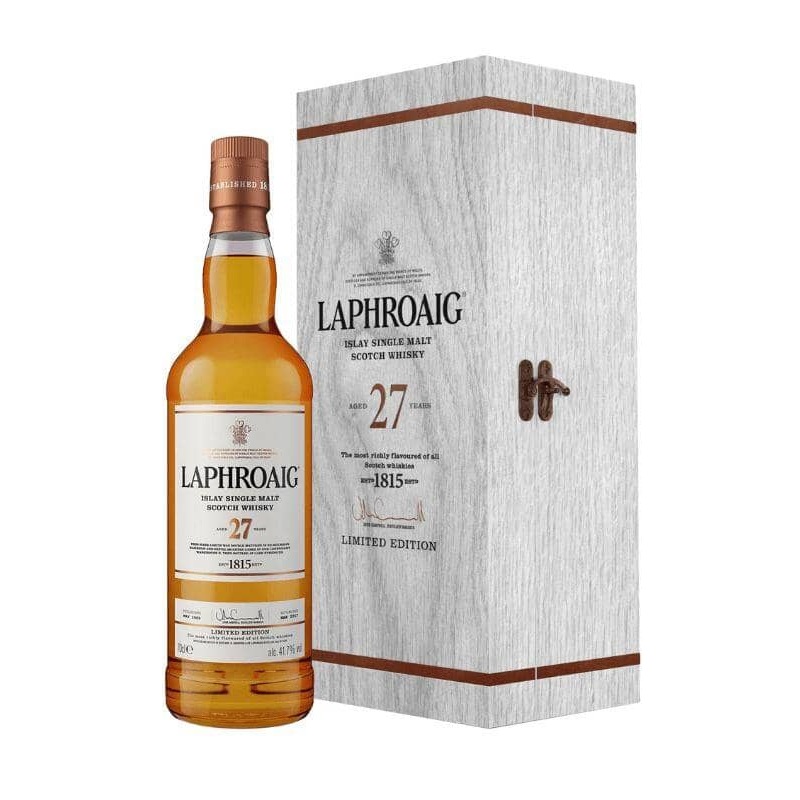 Laphroaig 27 Year Old Limited Edition Single Malt Scotch Whisky 750mL