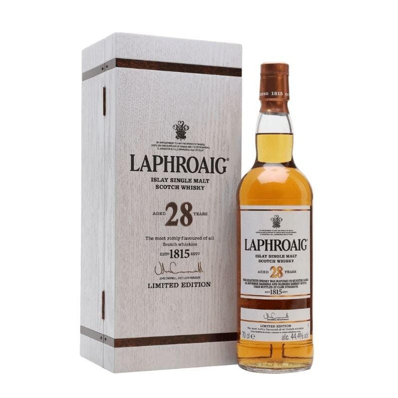 Laphroaig 28 Year Old Single Malt Whisky Final Cask 750mL