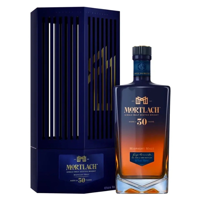 Mortlach 30 Year Midnight Malt Scotch Whisky 700mL