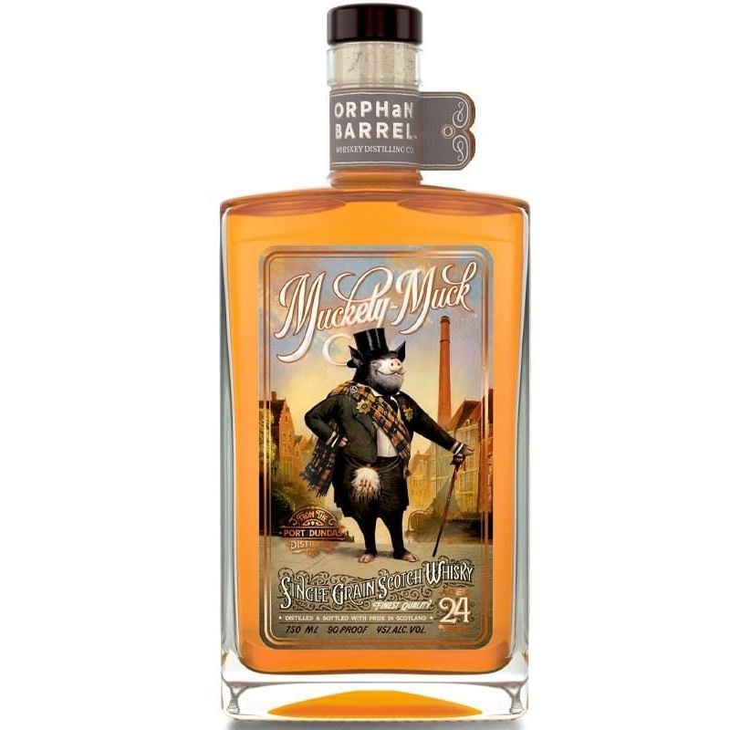 Orphan Barrel Muckety Muck 24 Years Old Single Grain Scotch Whisky 750mL