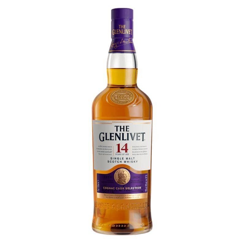 The Glenlivet 14 Year Single Malt Scotch Whiskey
