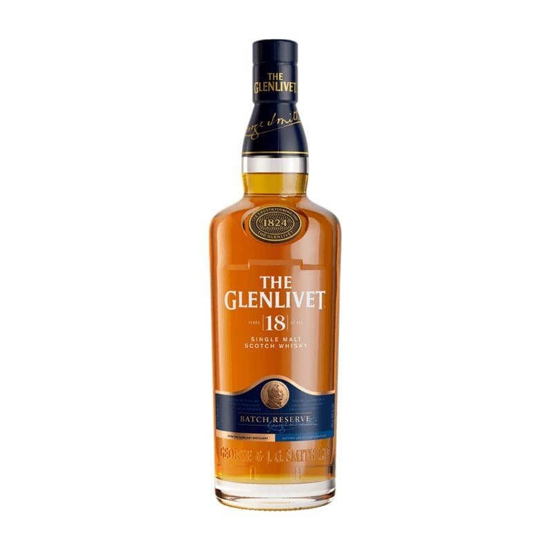 The Glenlivet 18 Year Single Malt Scotch Whiskey