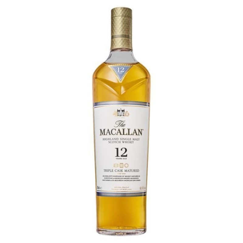 The Macallan Triple Cask Matured 12 Years Old Scotch 750mL