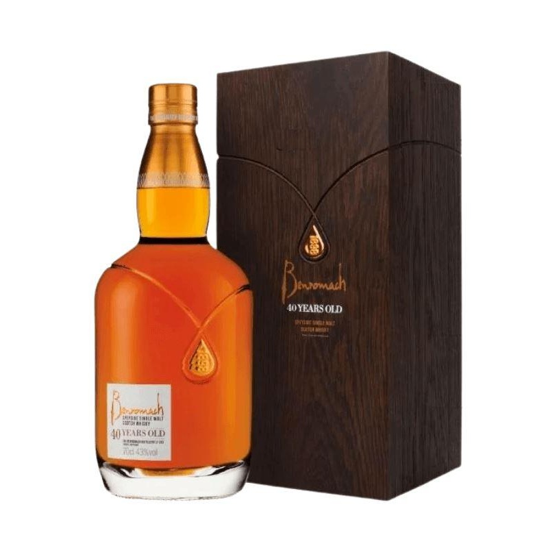 Benromach Aged 40 Years Speyside Single Malt 750mL
