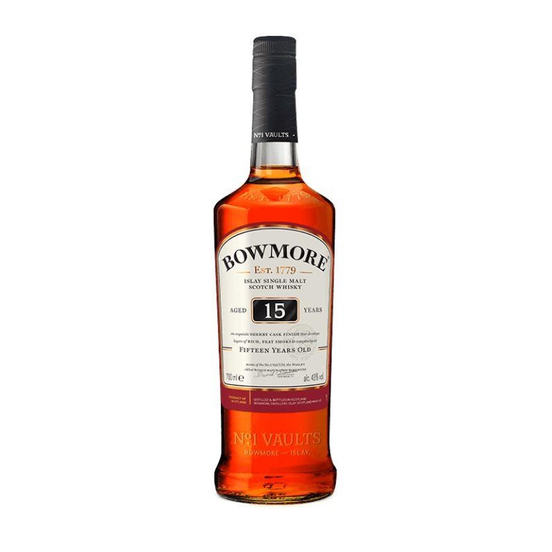Bowmore 15 Year Old Single Malt Scotch Whisky 750mL