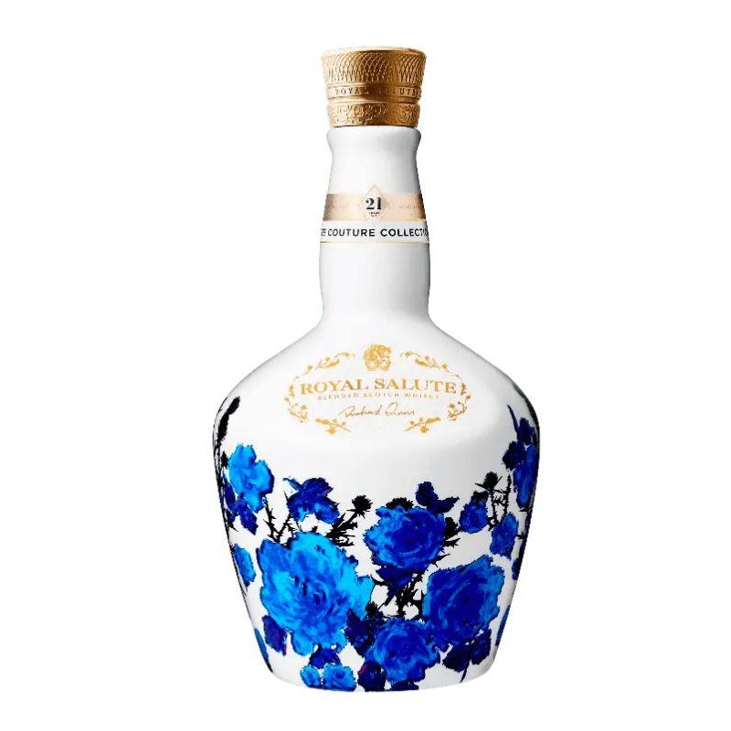 Chivas Regal Royal Salute 21 Year Old The Richard Quinn White Edition